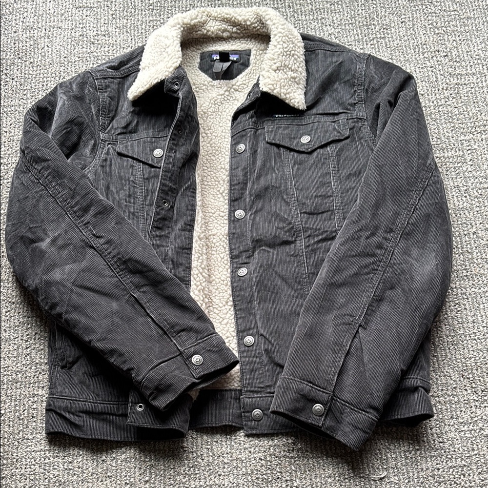 Patagonia - Pile-Lined Trucker Jacket - Slate Grey